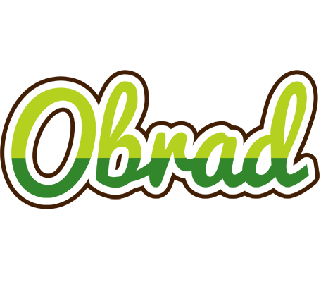 Obrad golfing logo