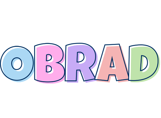 Obrad pastel logo