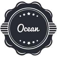 Ocean badge logo