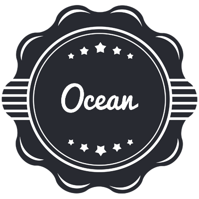 Ocean badge logo