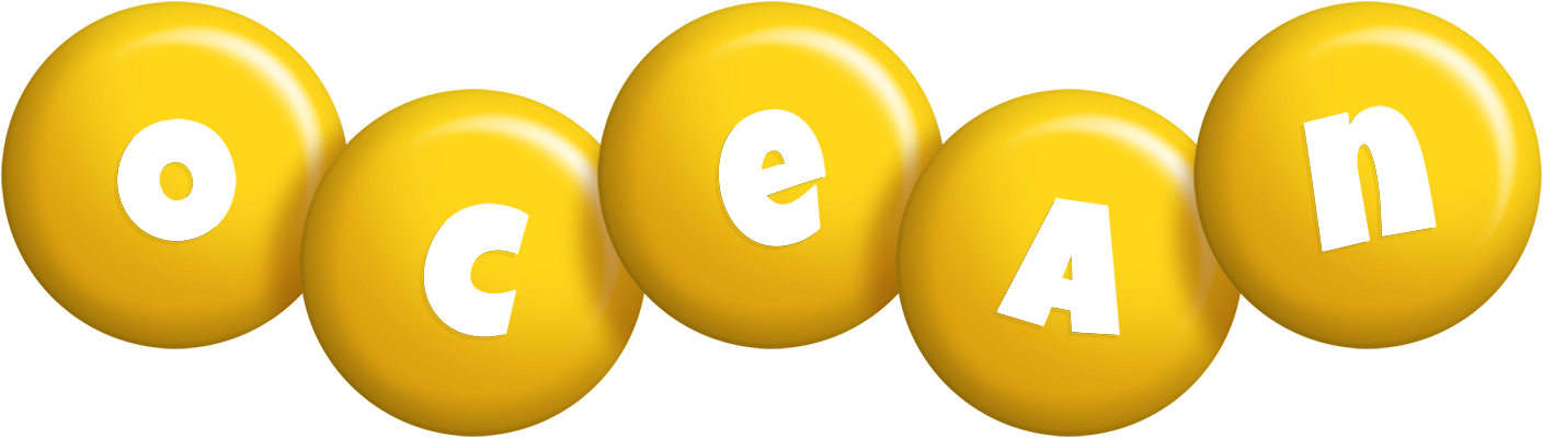 Ocean candy-yellow logo