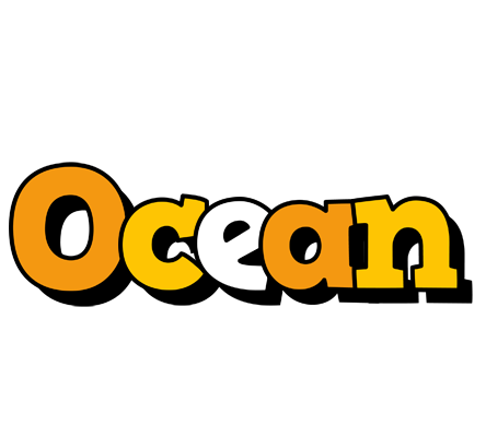 Ocean cartoon logo