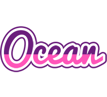 Ocean cheerful logo