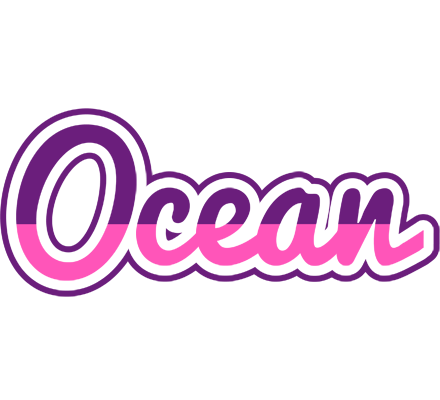 Ocean cheerful logo