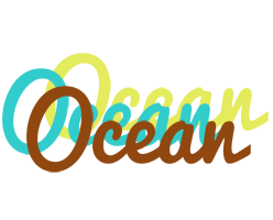 Ocean cupcake logo