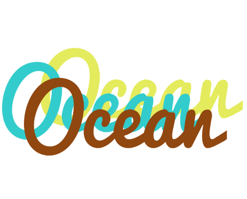 Ocean cupcake logo