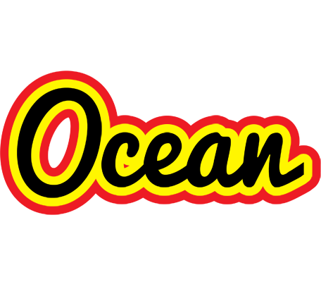 Ocean flaming logo