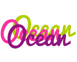 Ocean flowers logo