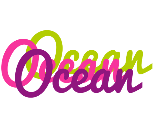 Ocean flowers logo