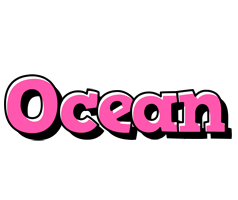 Ocean girlish logo