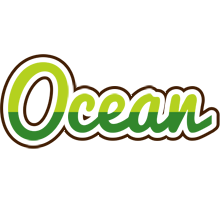 Ocean golfing logo