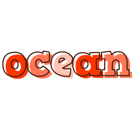 Ocean paint logo