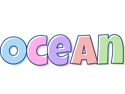 Ocean pastel logo