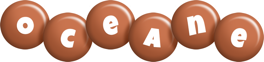 Oceane candy-brown logo