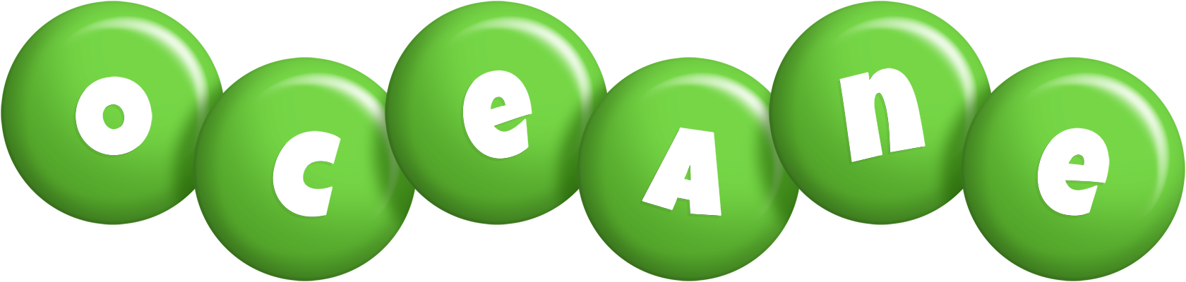 Oceane candy-green logo