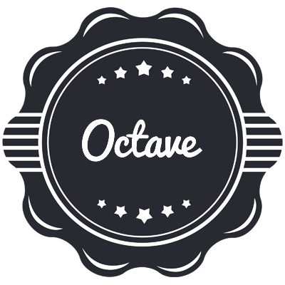 Octave badge logo