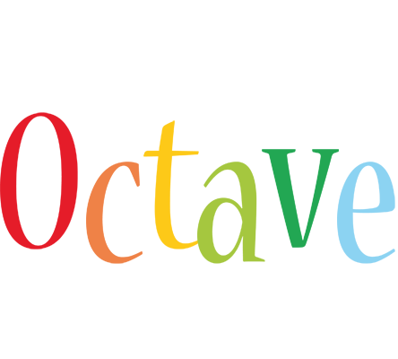 Octave birthday logo