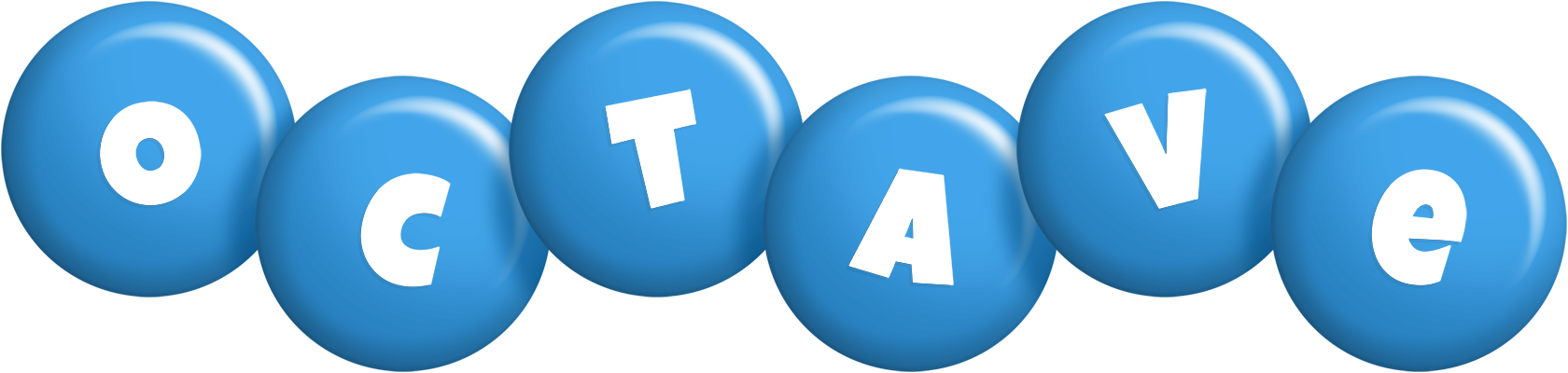 Octave candy-blue logo