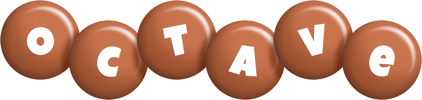 Octave candy-brown logo