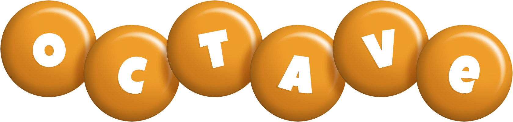 Octave candy-orange logo