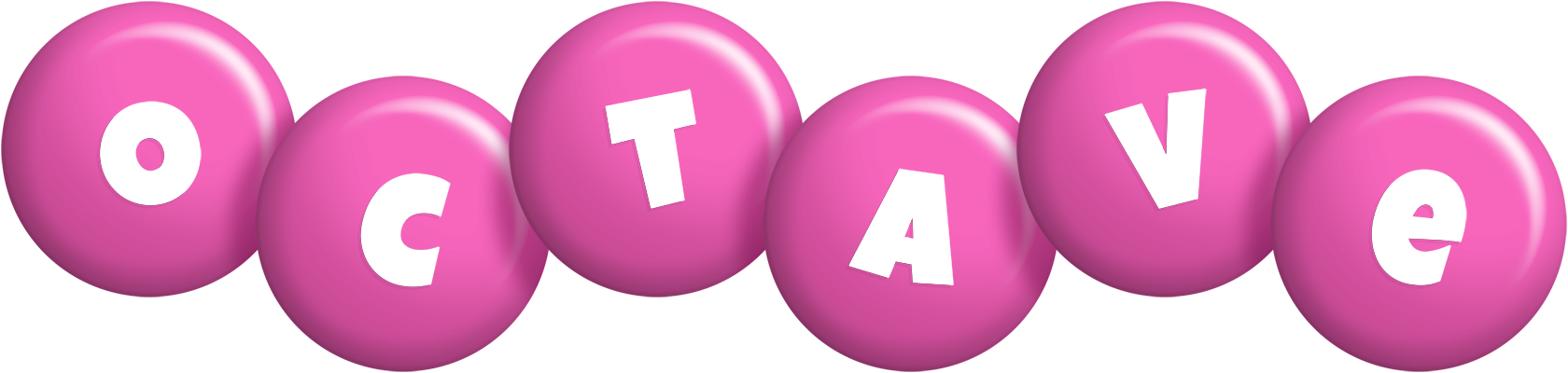 Octave candy-pink logo
