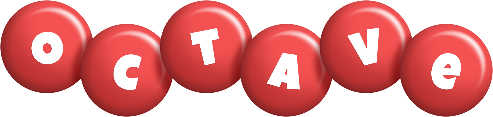 Octave candy-red logo