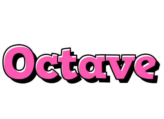 Octave girlish logo
