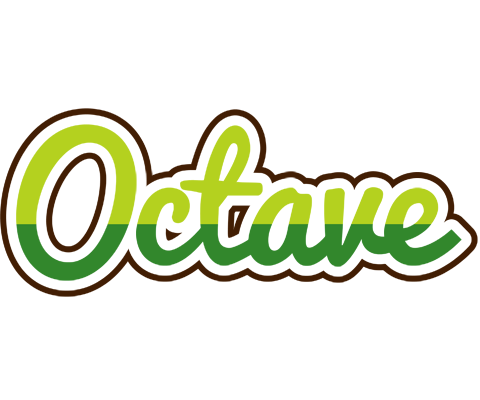 Octave golfing logo