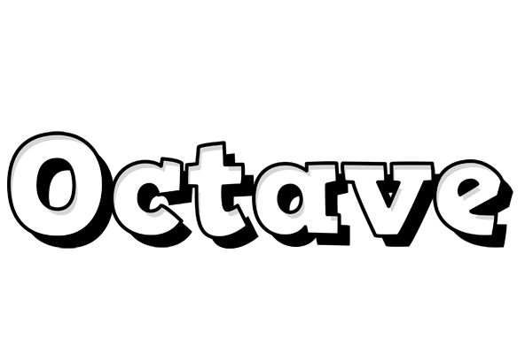 Octave snowing logo