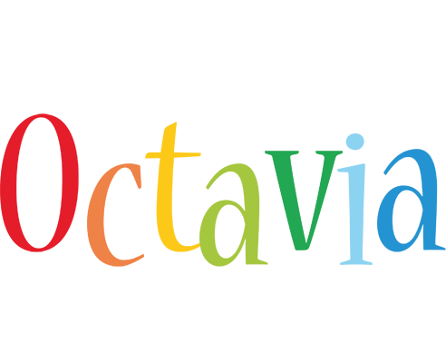 Octavia birthday logo