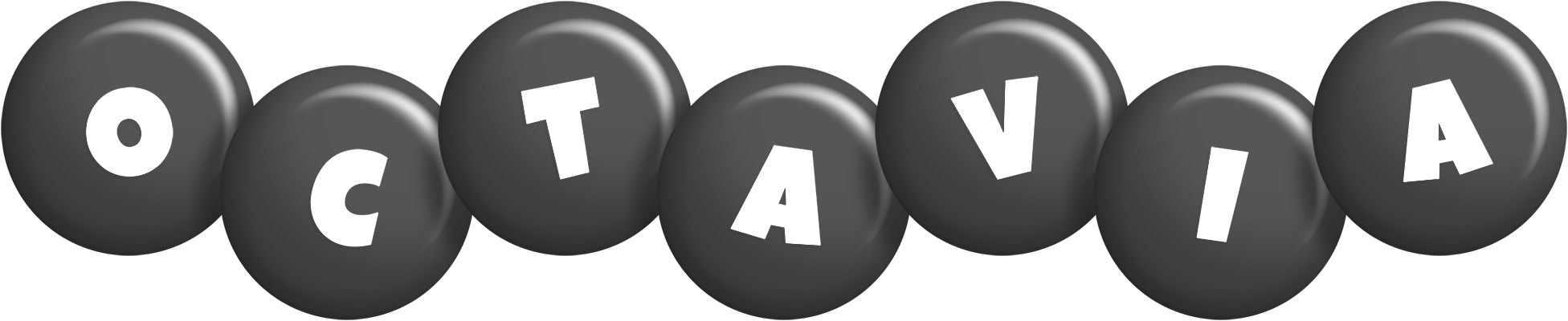Octavia candy-black logo
