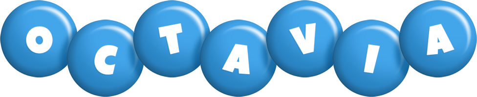 Octavia candy-blue logo
