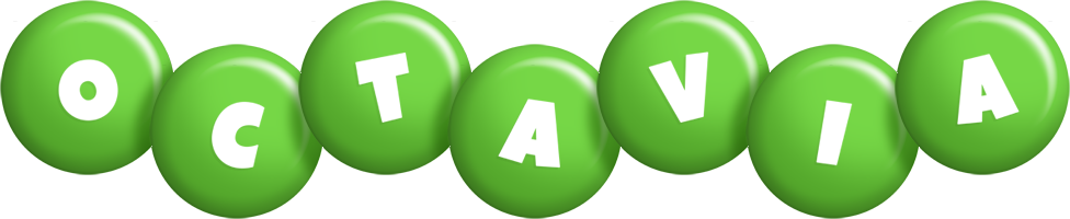 Octavia candy-green logo