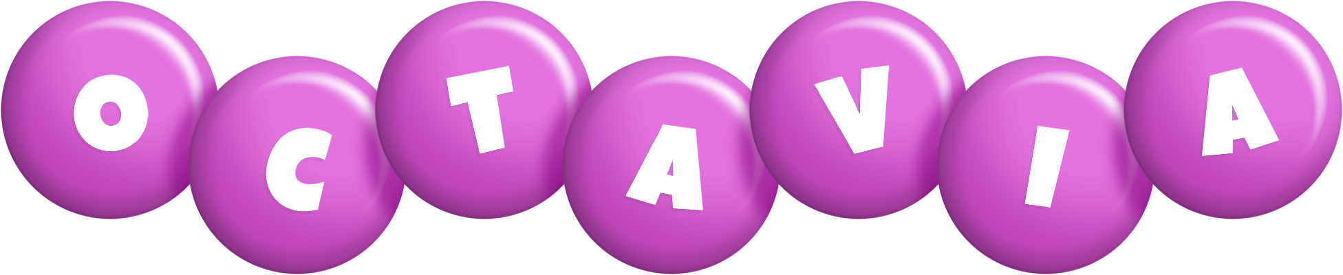 Octavia candy-purple logo