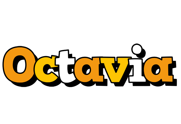 Octavia cartoon logo