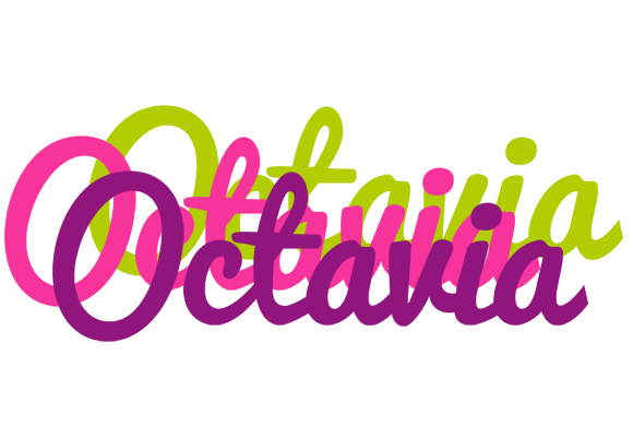 Octavia flowers logo