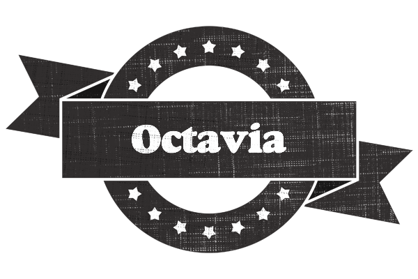 Octavia grunge logo