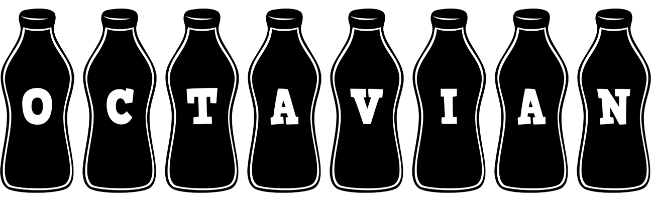 Octavian bottle logo