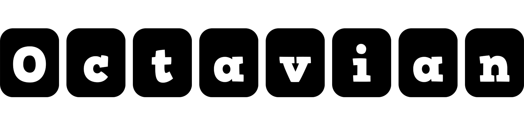 Octavian box logo