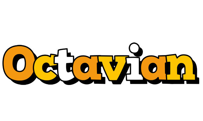 Octavian cartoon logo