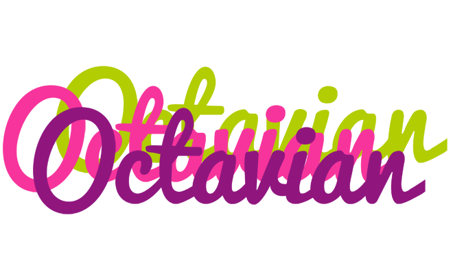 Octavian flowers logo