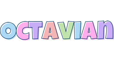 Octavian pastel logo