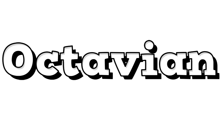 Octavian snowing logo