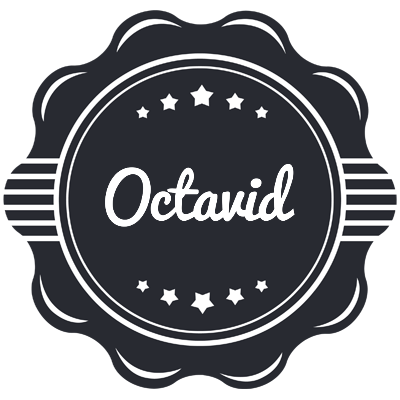 Octavid badge logo