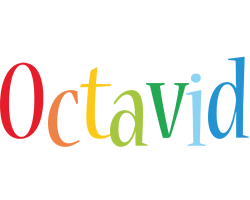 Octavid birthday logo