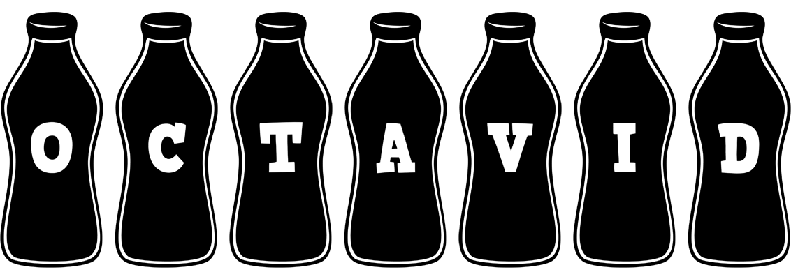 Octavid bottle logo