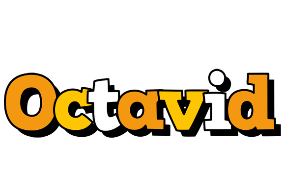 Octavid cartoon logo