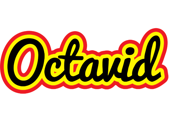 Octavid flaming logo