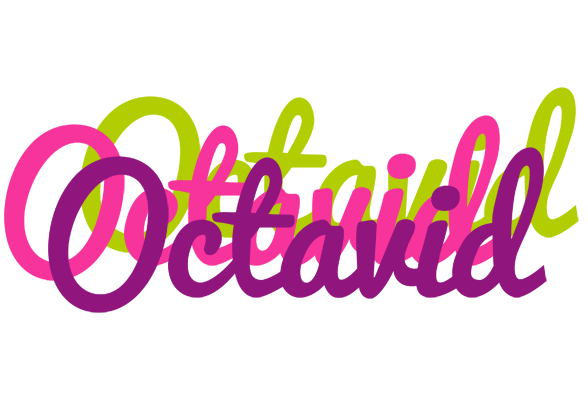 Octavid flowers logo