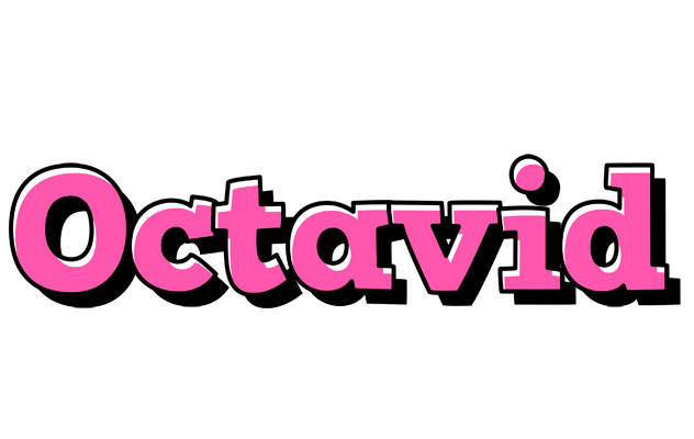 Octavid girlish logo